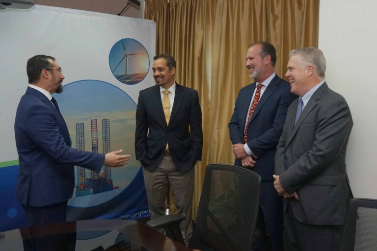 Ministry of Energy and Energy Industries | Minister Young meets with ...