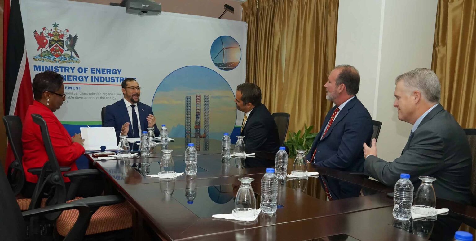Ministry of Energy and Energy Industries | Minister Young meets with ...