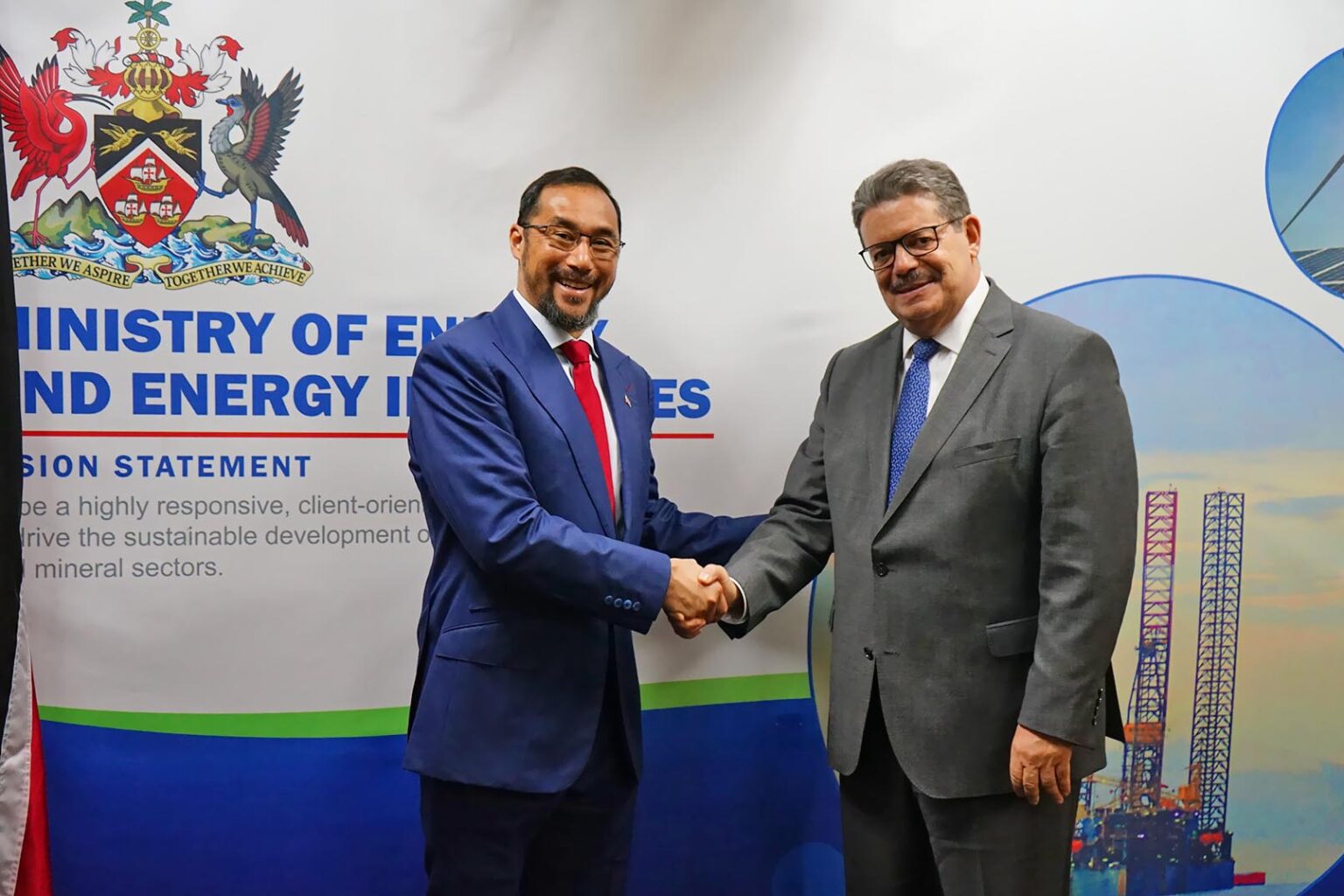 Ministry of Energy and Energy Industries | Minister Young meets with ...